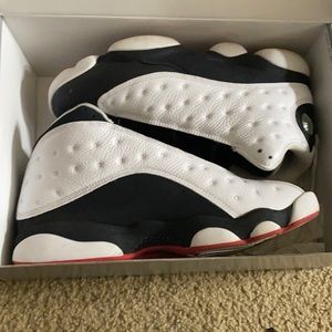 Retro 13 White true red black